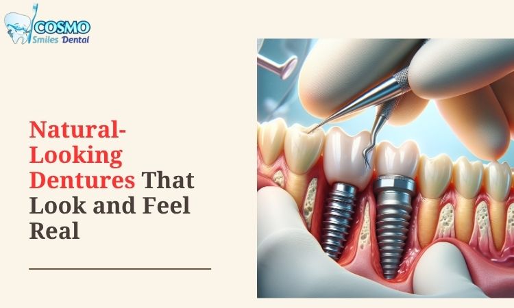 Natural-Looking Dentures